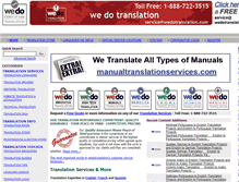 Tablet Screenshot of cilfotranslations.com